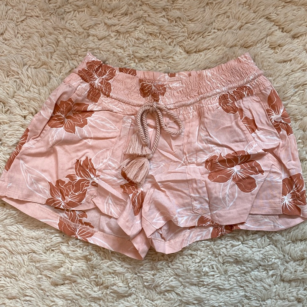 Roxy floral shorts - size XS